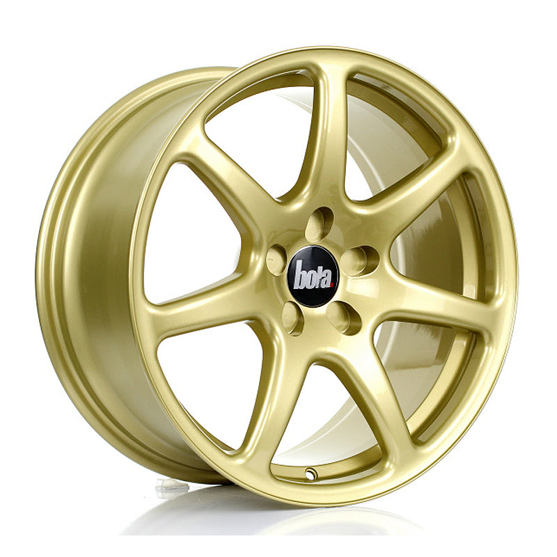 BOLA B7 Alloy Wheel 18x8.5 5x118 ET25 To 45 72.6mm CB Gold