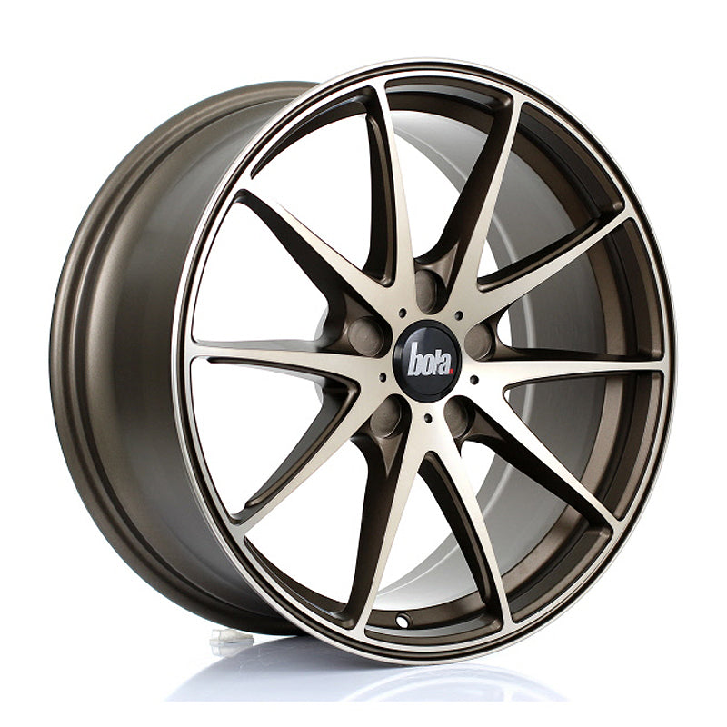 BOLA B9 Alloy Wheel 18x8 5x110 ET30 To 45 72.6mm CB Hyper Bronze