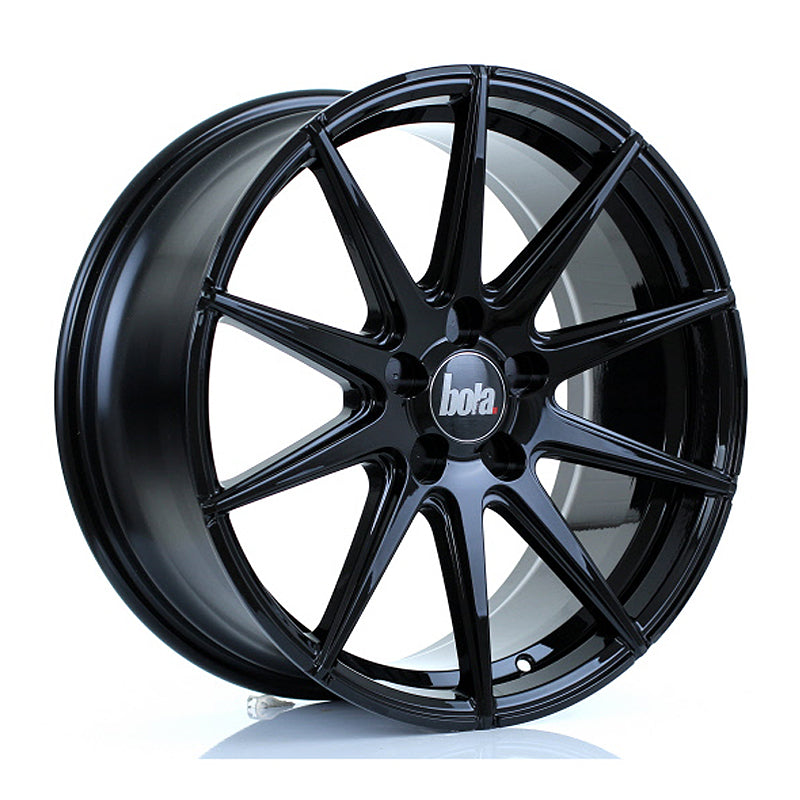 BOLA CSR Alloy Wheel 18x8 5x115 ET25 To 45 72.6mm CB Gloss Black