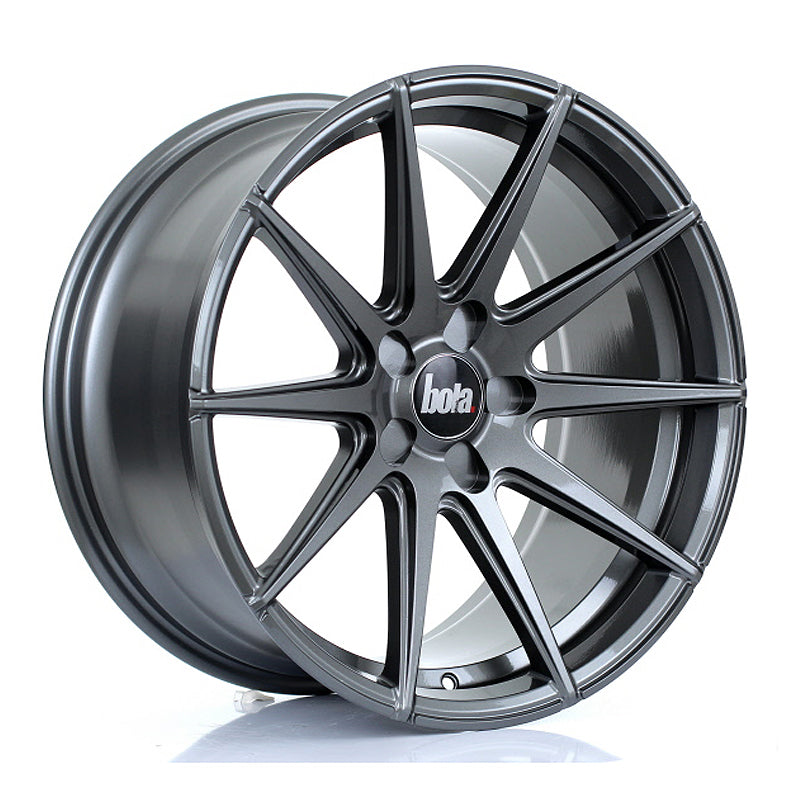 BOLA CSR Alloy Wheel 19x9.5 5x112 ET25 To 45 72.6mm CB Gloss Gunmetal