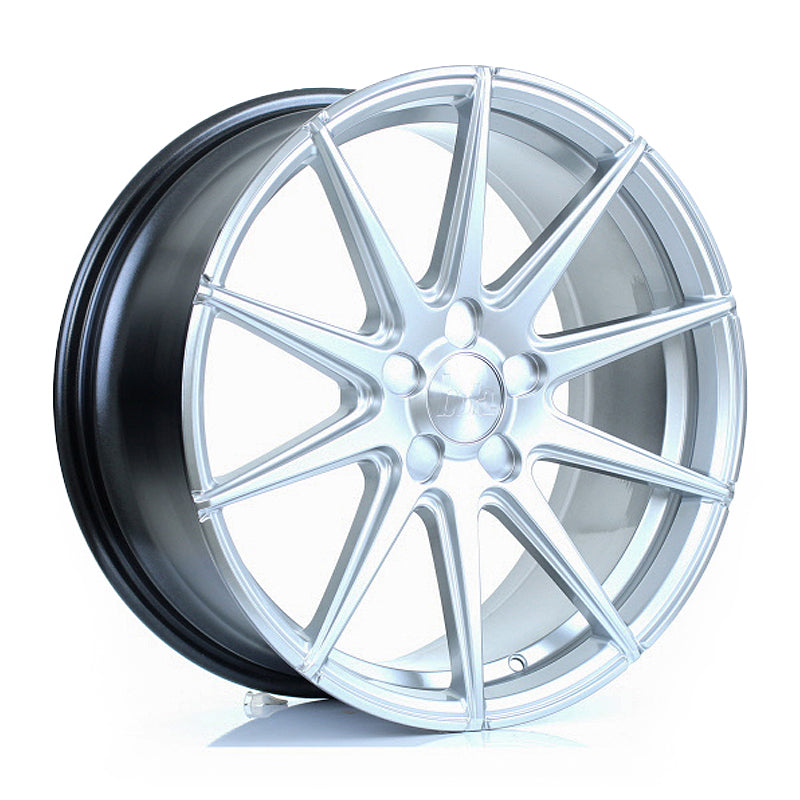 BOLA CSR Alloy Wheel 18x8 5x114 ET25 To 45 72.6mm CB Hyper Silver