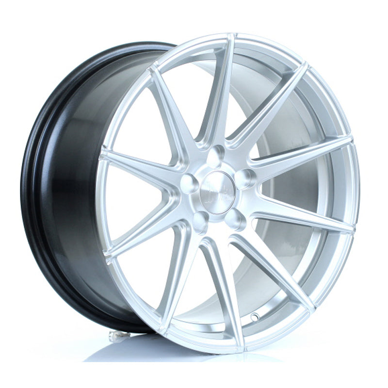 BOLA CSR Alloy Wheel 18x9 5x128 ET25 To 45 72.6mm CB Hyper Silver