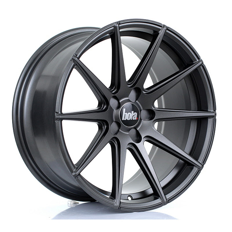 BOLA CSR Alloy Wheel 19x9.5 5x128 ET25 To 45 72.6mm CB Matt Gunmetal