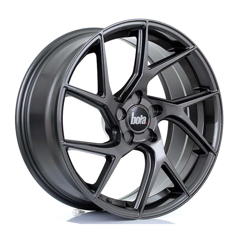 BOLA FLA Alloy Wheel 19x8.5 5x118 ET20 To 58 72.6mm CB Gloss Gunmetal