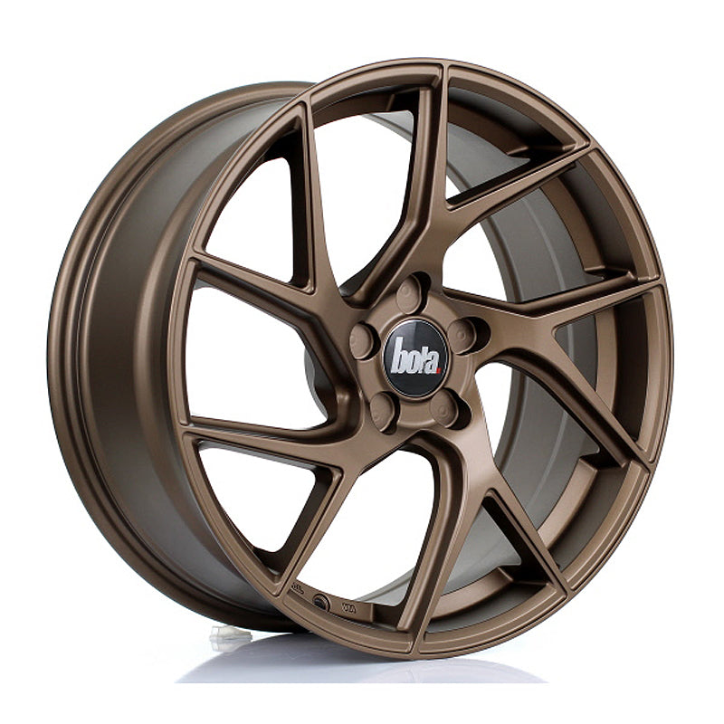 BOLA FLA Alloy Wheel 19x8.5 5x110 ET20 To 58 72.6mm CB Matt Bronze
