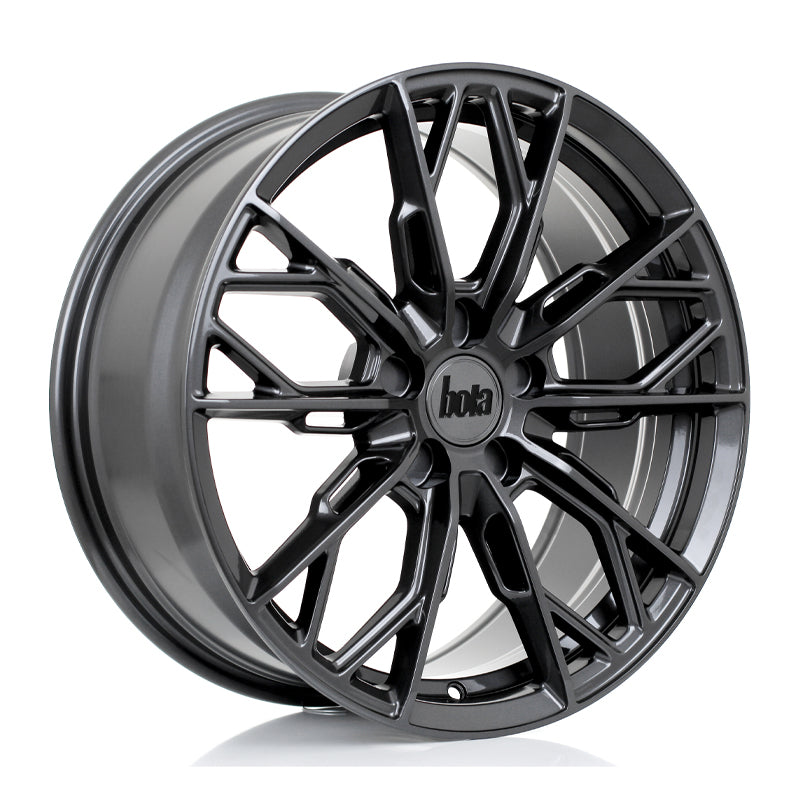 BOLA FLS Alloy Wheel 18x8 5x120.65 ET25 To 50 72.5mm CB Gloss Gunmetal