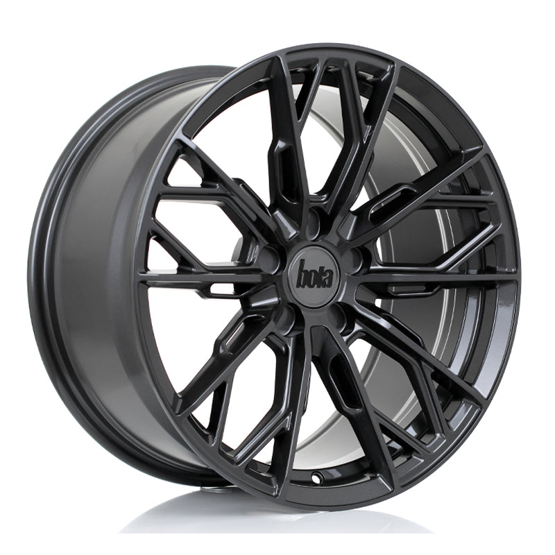 BOLA FLS Alloy Wheel 18x9 5x120.65 ET25 To 50 72.5mm CB Gloss Gunmetal