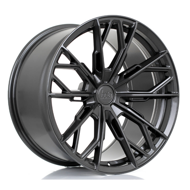 BOLA FLS Alloy Wheel 20x9 5x118 ET15 To 50 72.5mm CB Gloss Gunmetal