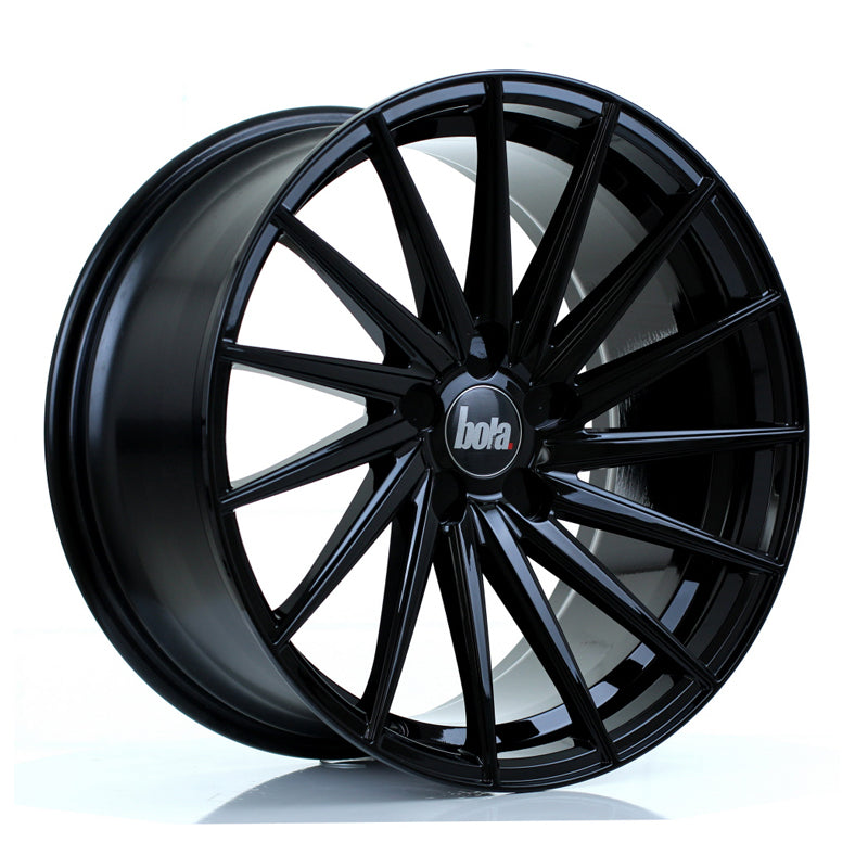 BOLA ZFR Alloy Wheel 19x9.5 5x98 ET25 To 45 72.6mm CB Gloss Black