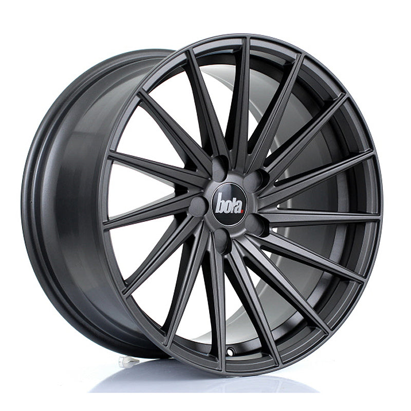 BOLA ZFR Alloy Wheel 19x9.5 5x127 ET25 To 45 72.6mm CB Matt Gunmetal