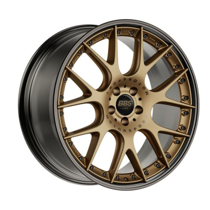 BBS CH-RII Alloy Wheel 20x9.5 ET25 5x112 Satin Bronze/Black 82mm CB