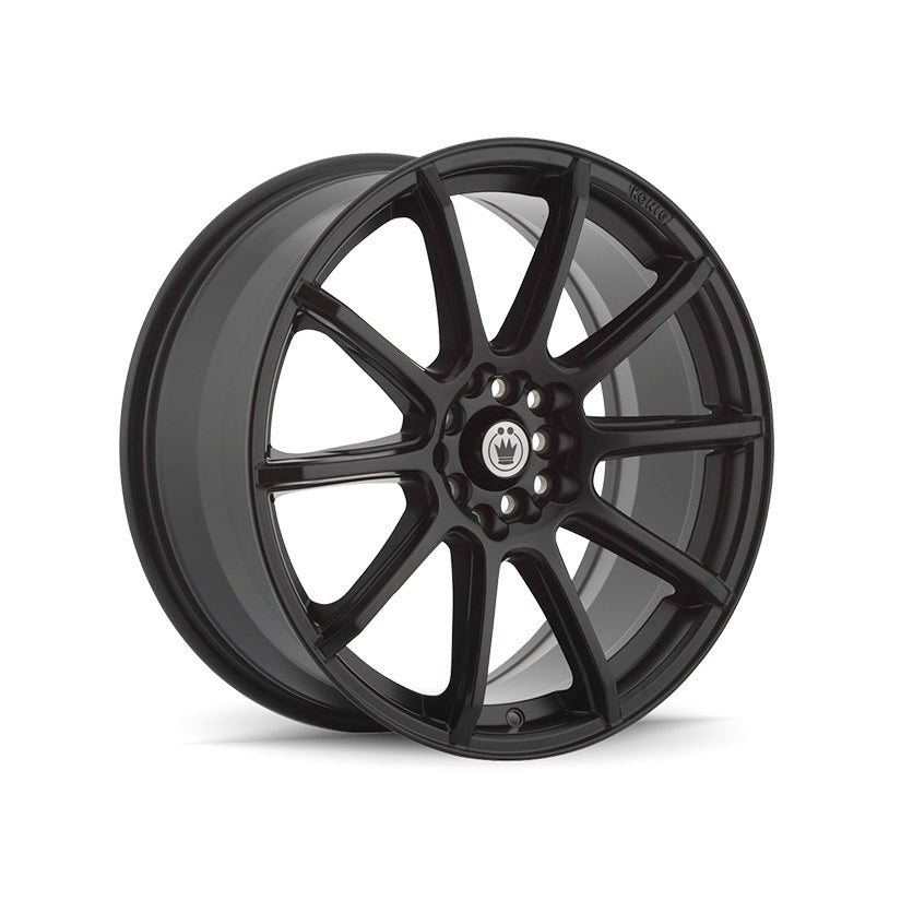 Konig Control Alloy Wheel 16x7 ET40 4x100, 4x108 Matte Black 73.1mm CB
