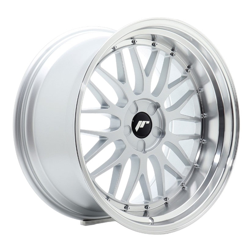 Japan Racing Alloy Wheel 17x7.5 ET40 5x114.3 Hyper Silver Machined Lip 67.1mm CB