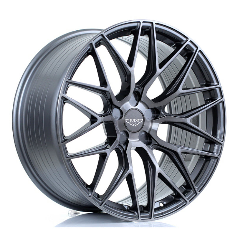 JUDD Model One Alloy Wheel 20x10 ET25 TO 45 5x105 Titanium Brushed 72.6mm CB