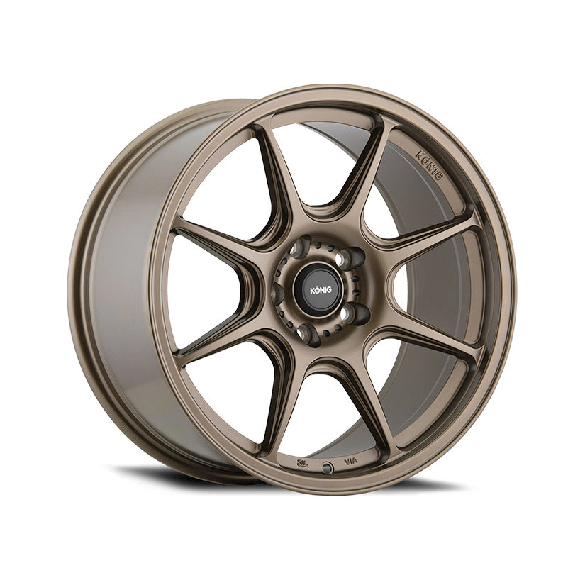 Konig Lockout Alloy Wheel 18x8.5 ET45 5x114.3 Matte Bronze 73.1mm CB