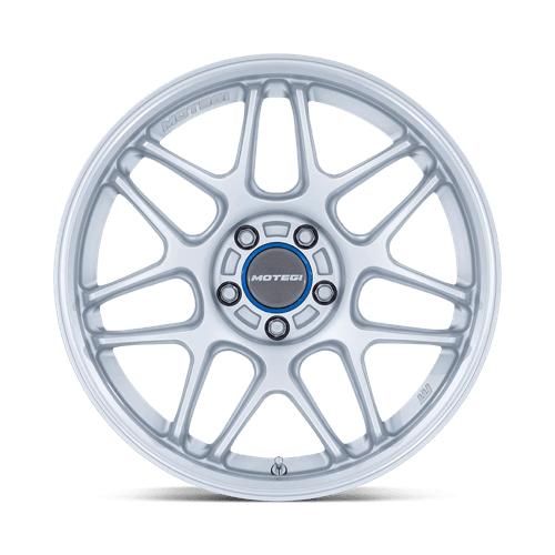 Motegi MR158 TSUBAKI Alloy Wheel 18x9.5 ET40 5x100 Hyper Silver With Machined Lip 56.15mm CB