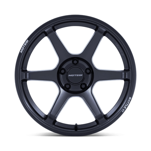 Motegi MR160 BATTLE VI Alloy Wheel 18x8.5 ET30 5x100 Matt Blackbird Metallic 56.15mm CB