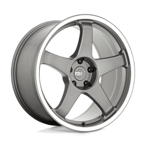 Motegi MR151 CS5 Alloy Wheel 18x8.5 ET45 5x112 Gunmetal With Machined Lip 66.56mm CB