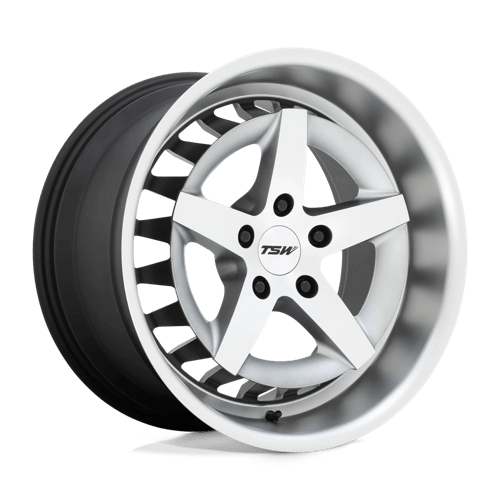 TSW DEGNER Alloy Wheel 18x8.5 ET20 5x114 Matt Titanium With Machined Face 76.1mm CB