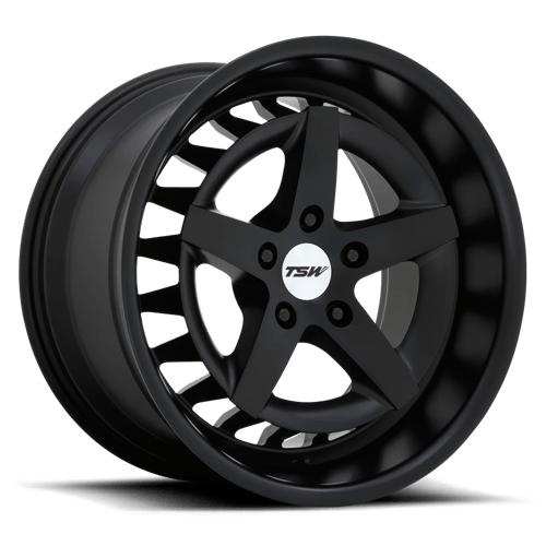 TSW DEGNER Alloy Wheel 18x10 ET40 5x112 Semi Gloss Black 66.56mm CB