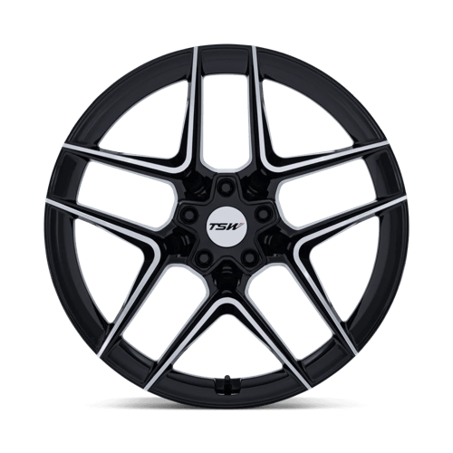TSW TW008 SLIPSTREAM Alloy Wheel 20x10.5 ET38 5x114 Gloss Black With Machined Face 72.56mm CB
