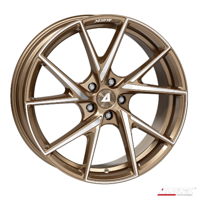 ALUTEC ADX.01 Alloy Wheel 17x7 ET48 5x114 Metallic Bronze Polished 67.1mm CB