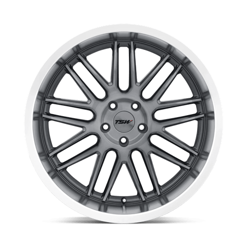 TSW AVALON Alloy Wheel 20x10 ET35 5x112 Gunmetal With Machined Lip 66.56mm CB