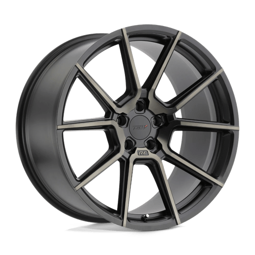TSW CHRONO Alloy Wheel 19x9.5 ET39 5x120 Matt Black With Machined Dark Face 76.1mm CB