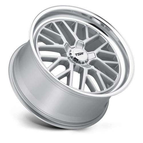 TSW HOCKENHEIM S Alloy Wheel 19x9.5 ET40 5x112 Silver With Mirror Cut Lip 66.56mm CB