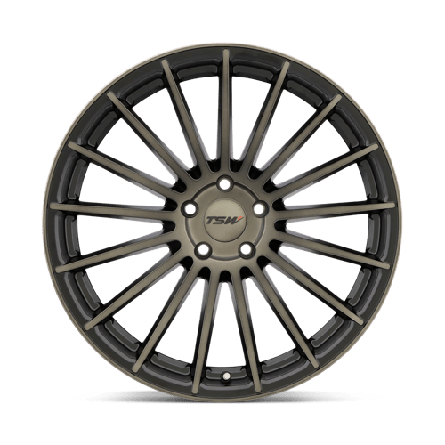 TSW LUCO Alloy Wheel 20x10 ET40 5x120 Matt Black With Machined Dark Face 76.1mm CB