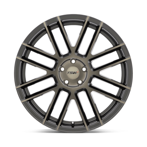 TSW MOSPORT Alloy Wheel 19x9.5 ET40 5x112 Matt Black With Machined Dark Face 72.1mm CB