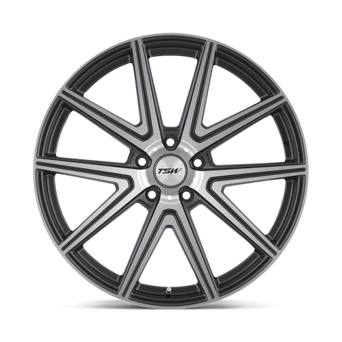 TSW ROUGE Alloy Wheel 20x10 ET25 5x114 Gunmetal With Mirror Cut Face 76.1mm CB