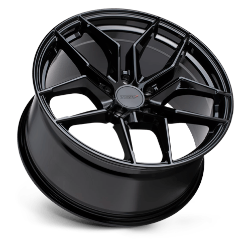 TSW SILVANO Alloy Wheel 17x8 ET32 5x112 Gloss Black 66.56mm CB