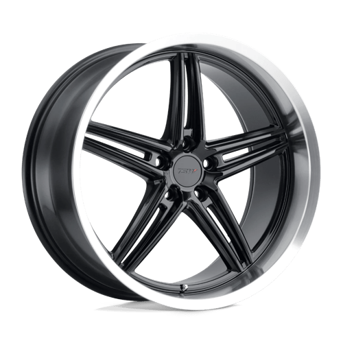 TSW VARIANTE Alloy Wheel 18x9.5 ET39 5x120 Gloss Black With Machined Lip 76.1mm CB