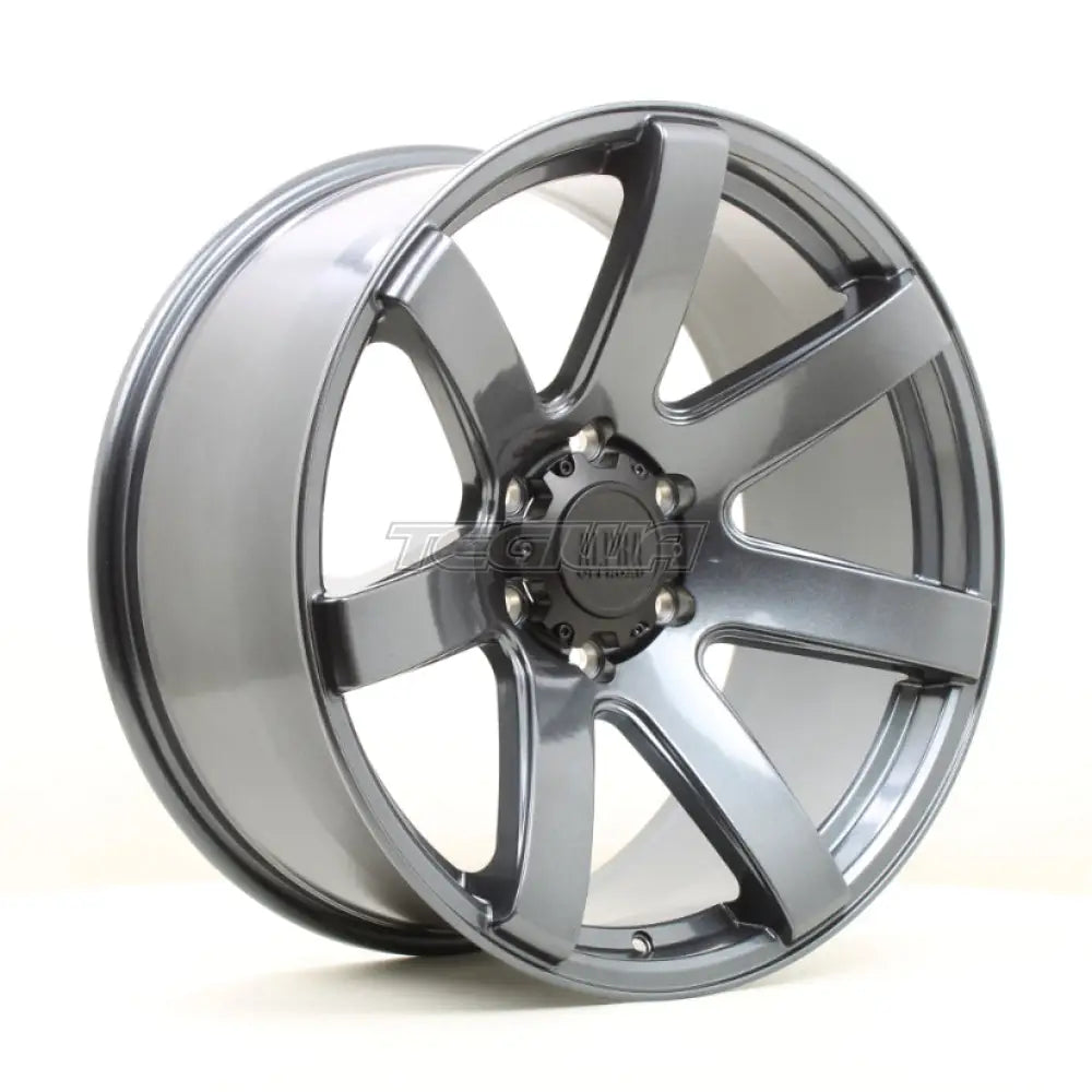 Alpha Offroad Gauntlet Alloy Wheel 18x9 ET15 6x139 Hyper Grey 106.1mm CB