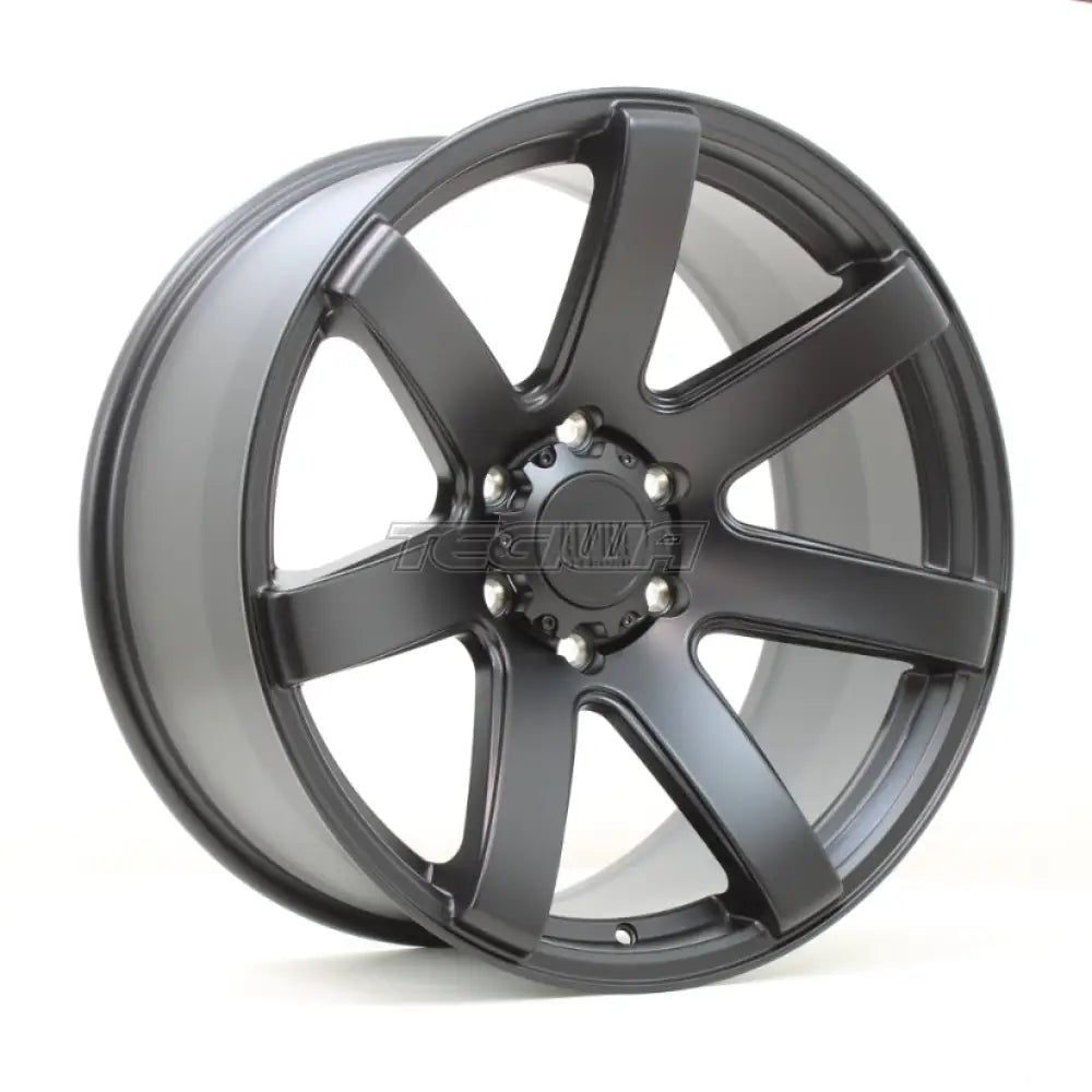 Alpha Offroad Gauntlet Alloy Wheel 20x9 ET40 6x139 Satin Black 106.1mm CB