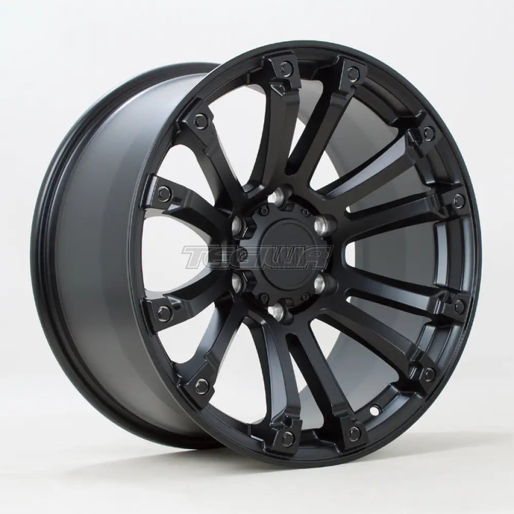 Alpha Offroad Maverick Alloy Wheel 18x9 ET15 6x114 Satin Black 66.1mm CB