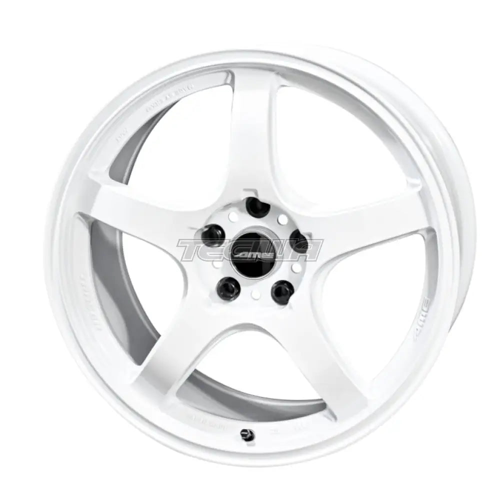 AME TRACER GTV Alloy Wheel 17x8 ET43 5x100 White