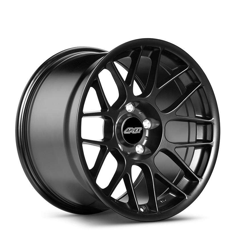 Apex ARC-8 Alloy Wheel 17x8.5 ET20 5x120mm Satin Black 72.56mm CB