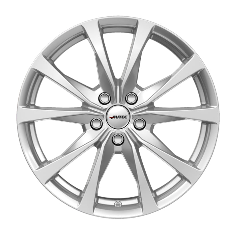 AUTEC Brixen Alloy Wheel 18x7.5 ET50 5x114 Brilliant Silver 67.1mm CB