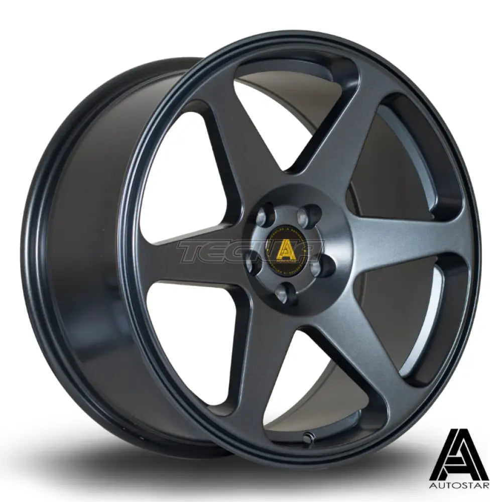 Autostar Chaser Alloy Wheel 18x8.5 ET35 5x112 Flat Gunmetal 73.1mm CB