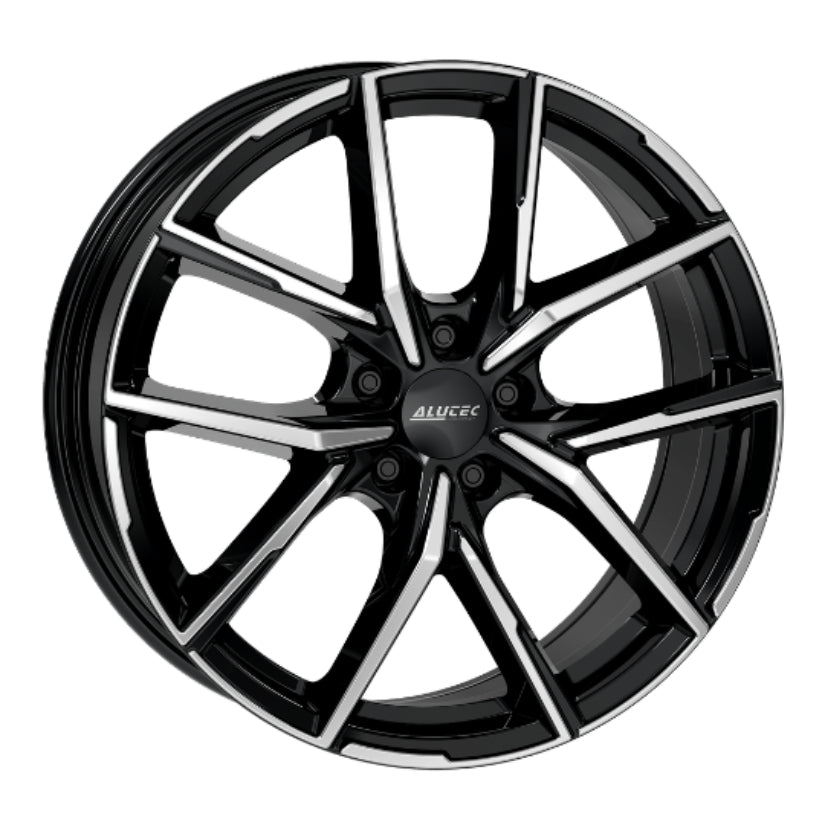 ALUTEC Aveleno Alloy Wheel 19x8 ET48 5x112 Diamond Black Polished 57.1mm CB