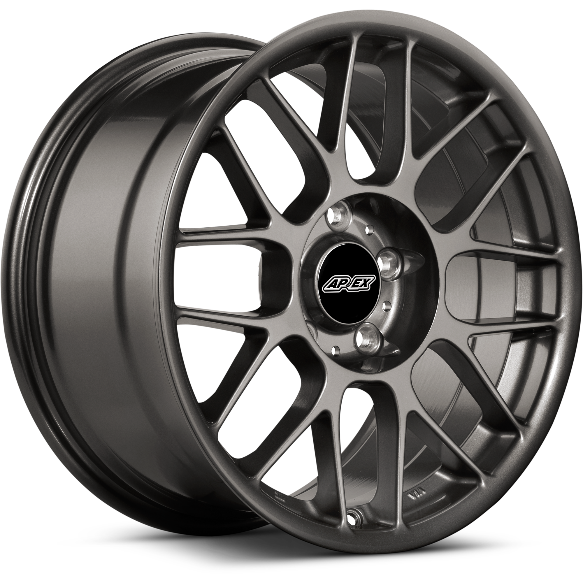 Apex ARC-8 Alloy Wheel 17x8 ET25 4x100 Anthracite 57.1mm CB