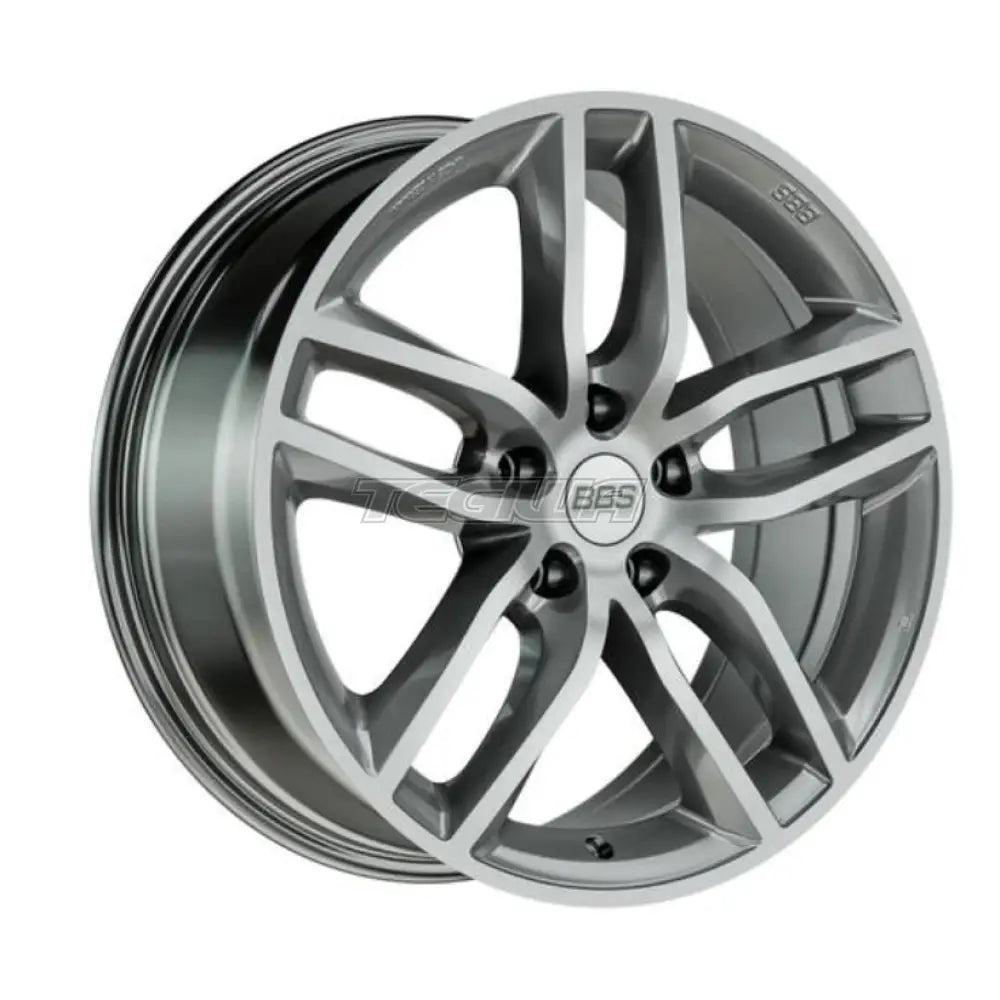 BBS SX Alloy Wheel 18x8 ET40 5x114 Platinum Silver Diamond Cut 82mm CB