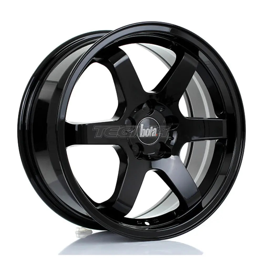 BOLA B1 Alloy Wheel 17x7.5 5x100 ET40 To 45 73.1mm CB Gloss Black