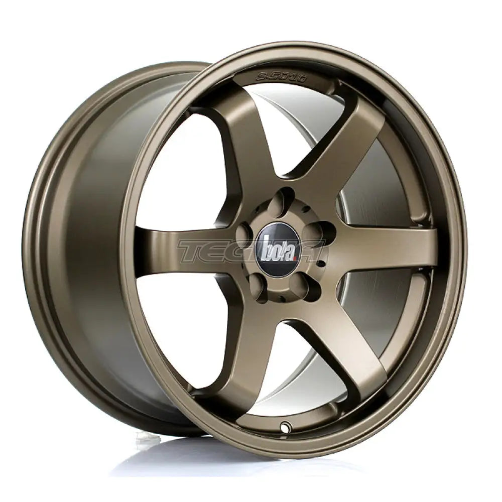 BOLA B1 Alloy Wheel 18x9.5 5x120 ET30 To 45 72.6mm CB Matt Bronze