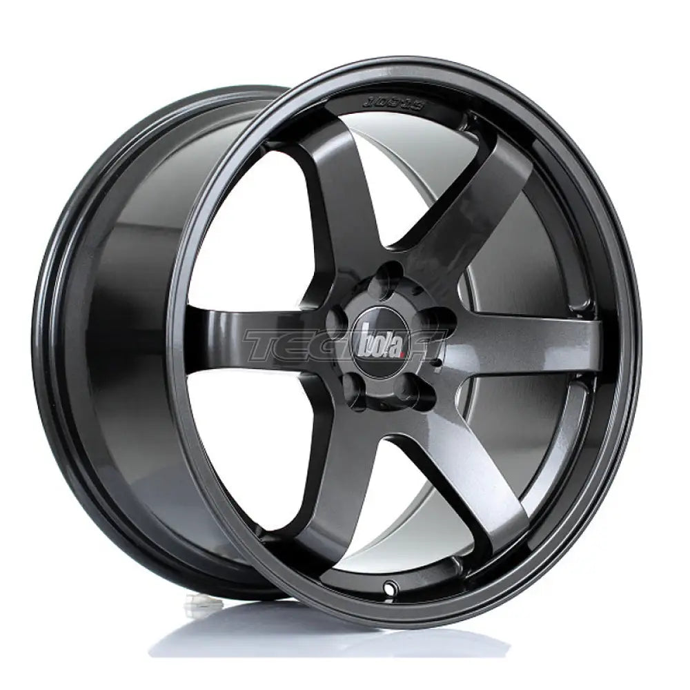 BOLA B1 Alloy Wheel 19x10 5x118 ET25 To 45 72.6mm CB Gloss Gunmetal