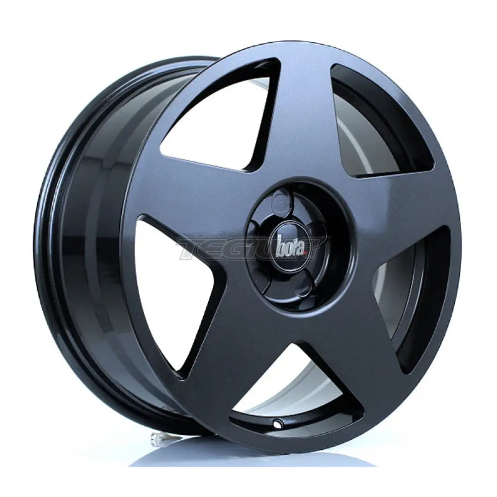 BOLA B10 Alloy Wheel 18x8 5x108 ET30 To 45 72.6mm CB Gloss Gunmetal