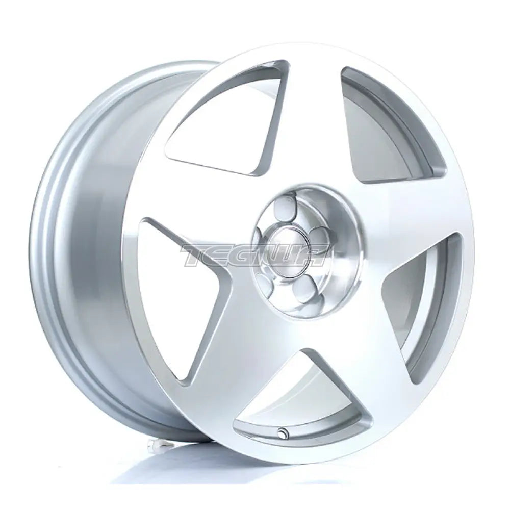 BOLA B10 Alloy Wheel 18x9 5x108 ET40 To 45 72.6mm CB Silver Polished Face