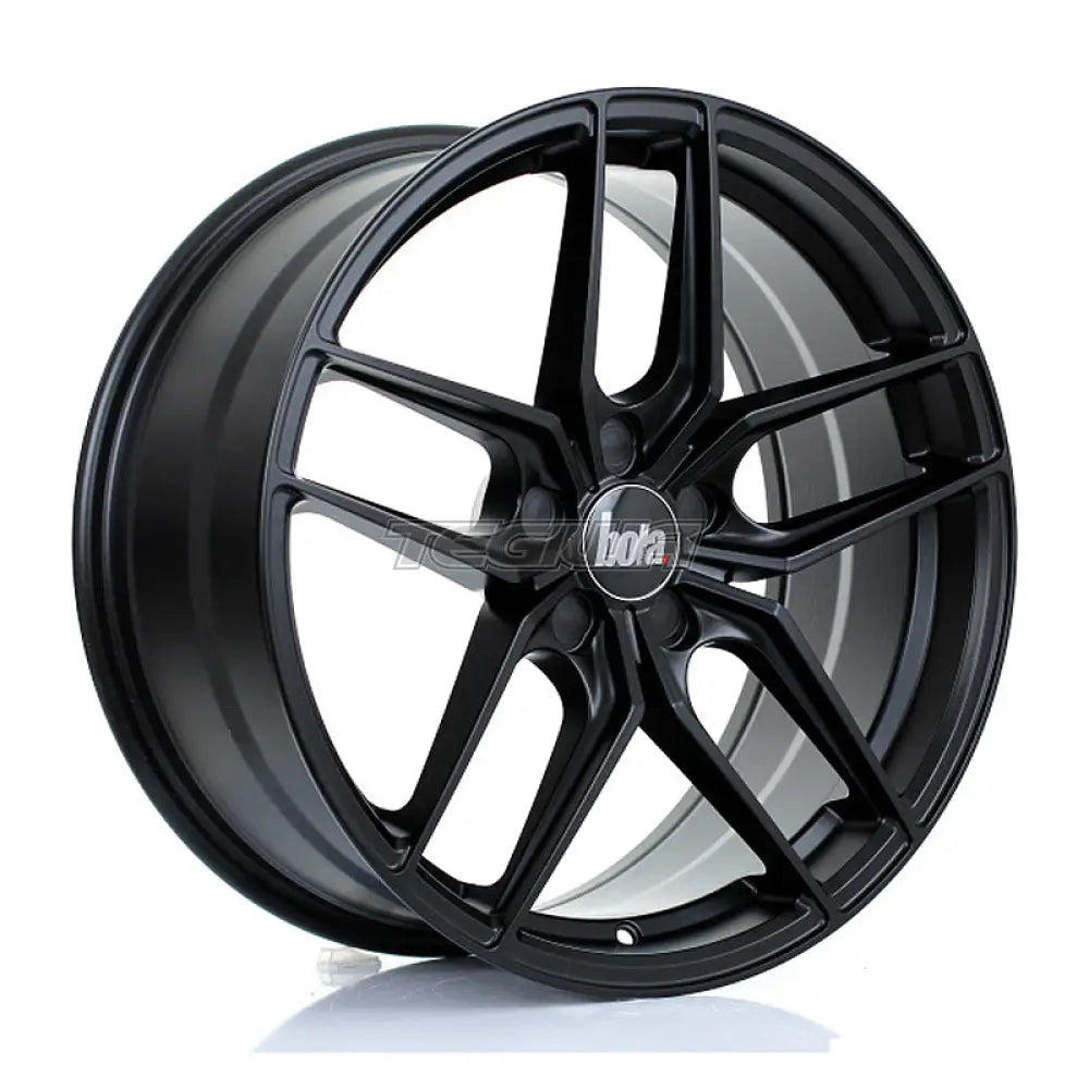 BOLA B11 Alloy Wheel 19x8.5 5x105 ET25 To 52 72.6mm CB Matt Black